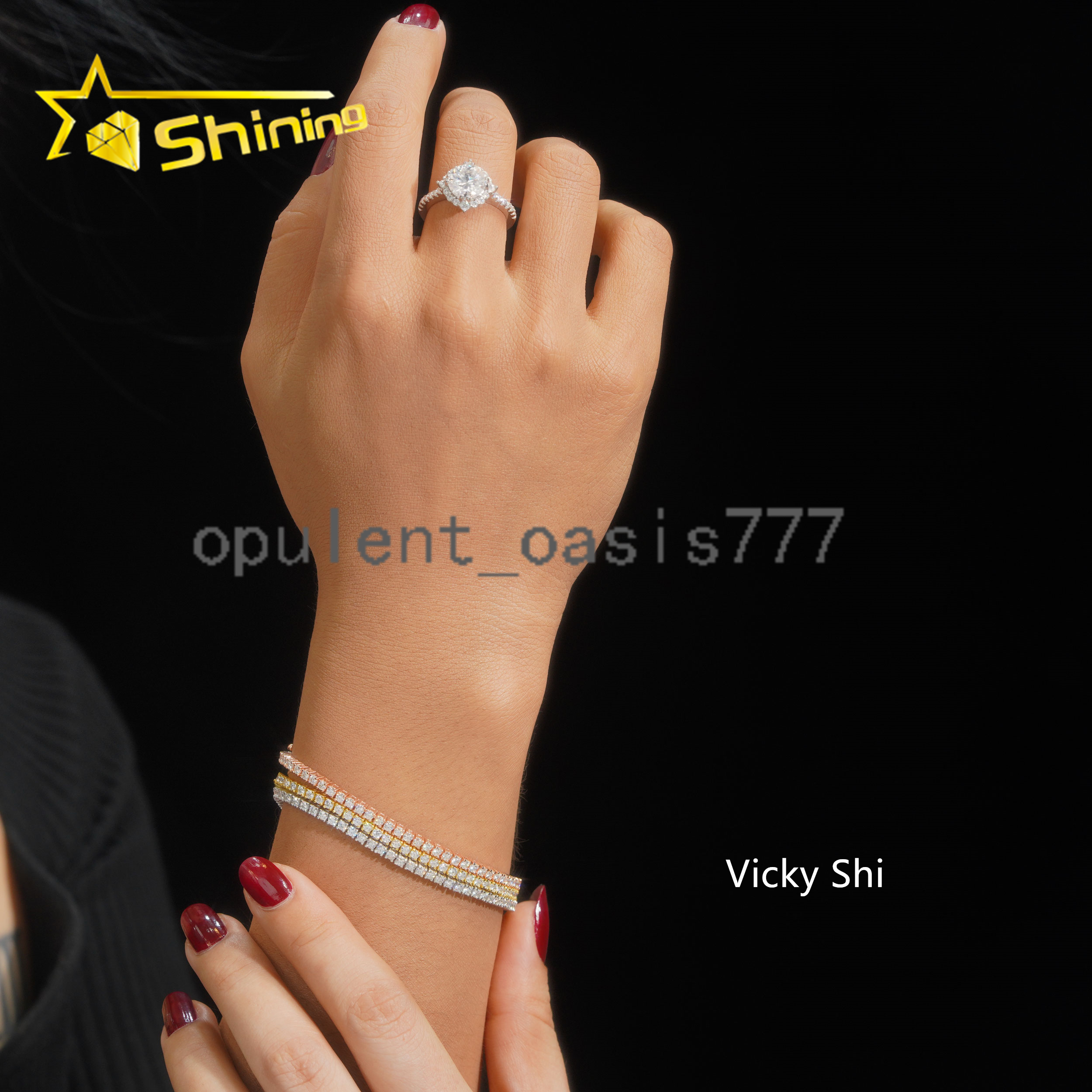 GRA Certificated VVS 2MM Moissanite Tennis Necklace Men Women Fine Jewelry 925 Sterling Silver Moissanite Tennis Chain