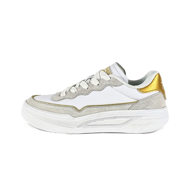 TREEPERI New Oracle Men's Retro Casual Skate Shoes Fashionable Versatile Trendy Top Layer Spring/Summer Leather Thick Sole