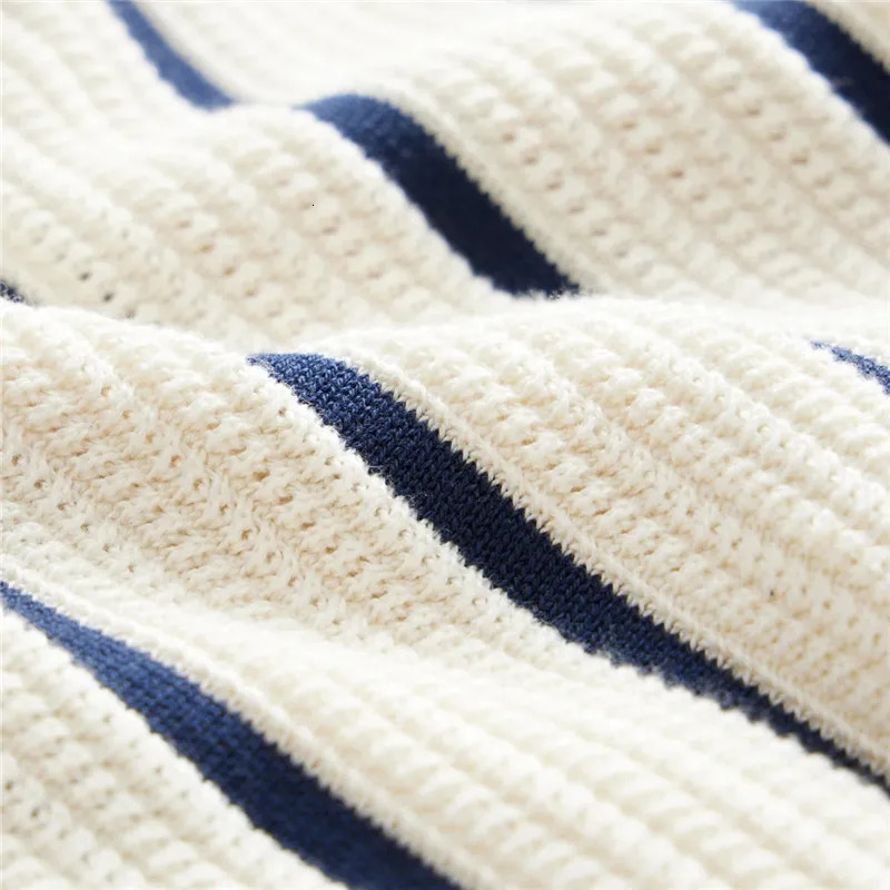 Summer Mens Striped Knit Polo Shirts Fashion Patchwork Short Sleeve Turn Down Collar Smart Casual Polos Men Knitted Tops 260327