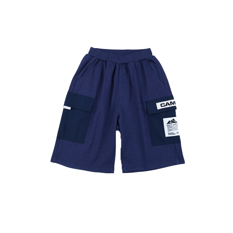 Shorts Kids Mountain Style Color Block Pocket Knit Shorts Casual CAMP Graphic Athletic Shorts 26DX2100