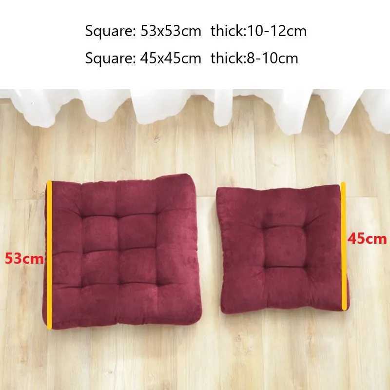 Floor Pillow Square Floor Seating Pillow Cushion Meditation Yoga Seat Kneeling Pillows Thick Tufted Cushions Mat Pad Balcony H260330 - view 3