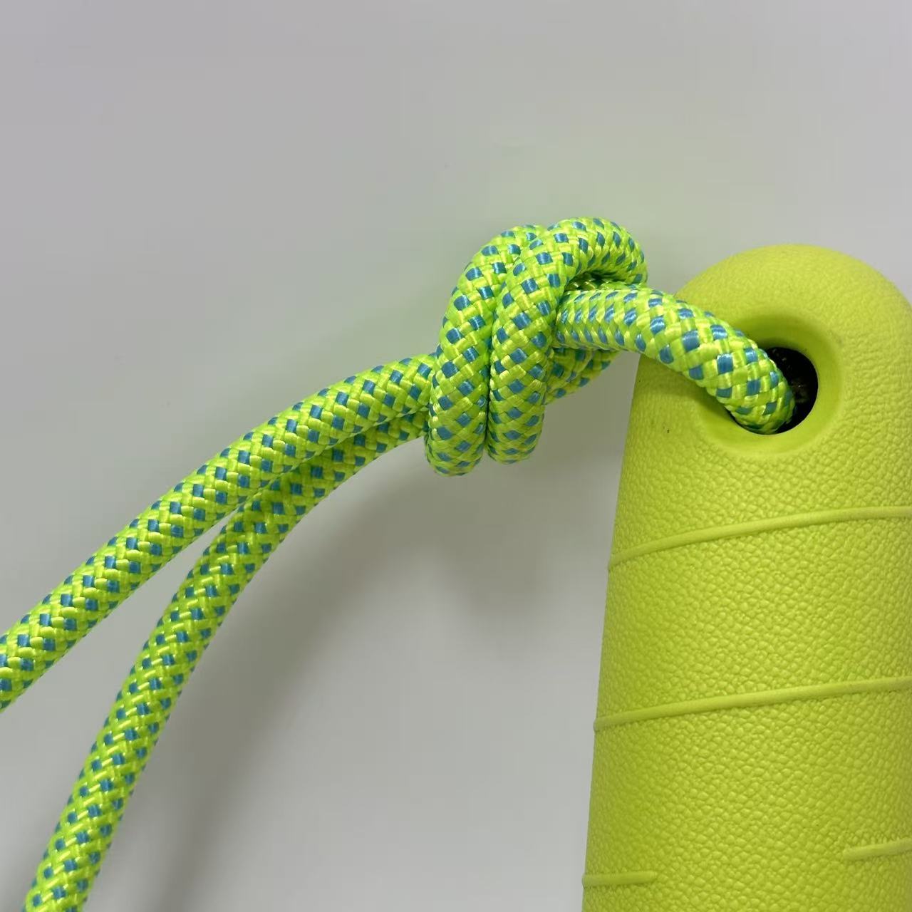 Eco-Friendly Puppy Dental Care Stick Natural Fiber Chewing Toy w/ Strong Cord