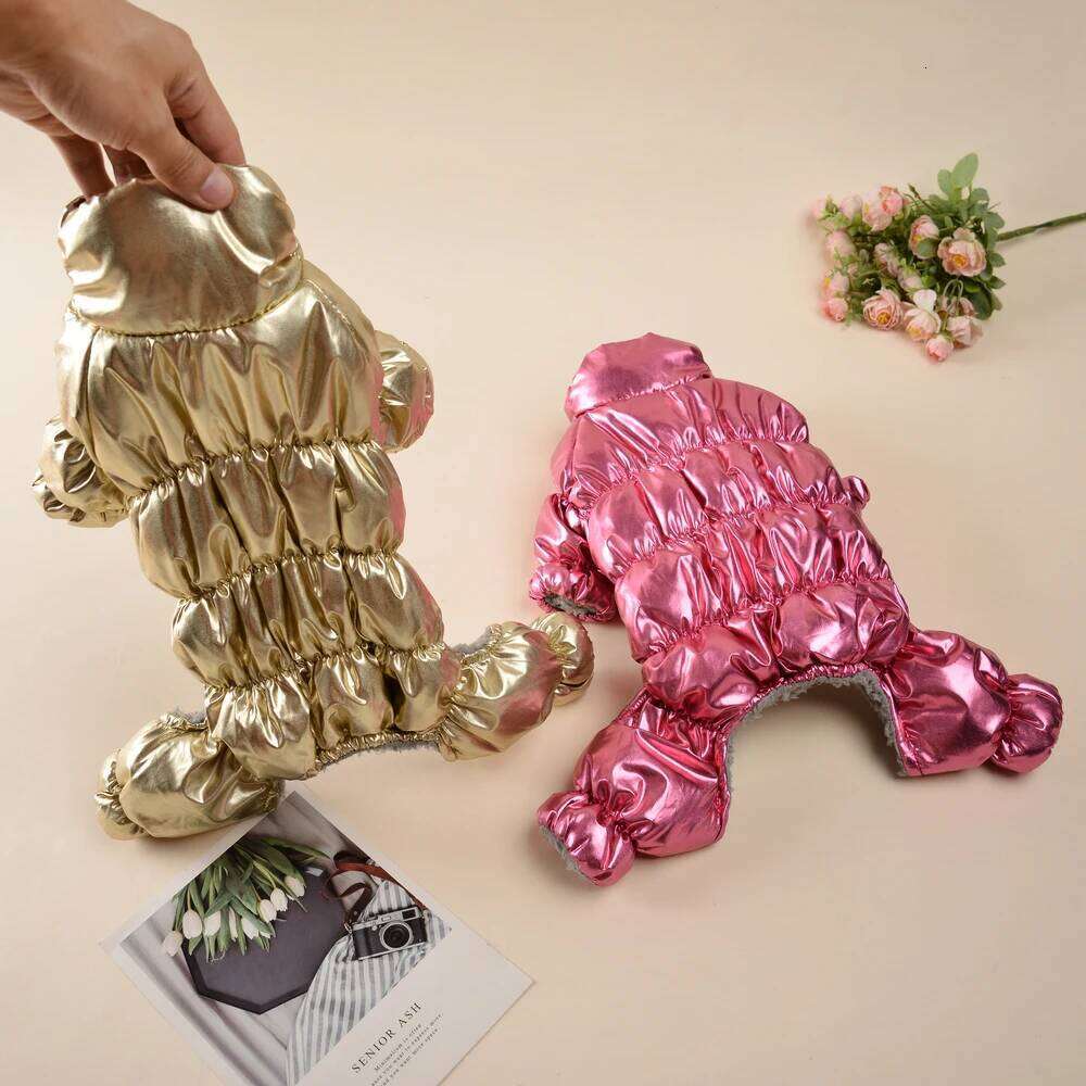 Hiking Pet Dog Jacket Coat For Small Medium Dogs Winter Waterproof Puppy Jumpsuit Cat Warm Clothes French Bulldog Pug Clothing