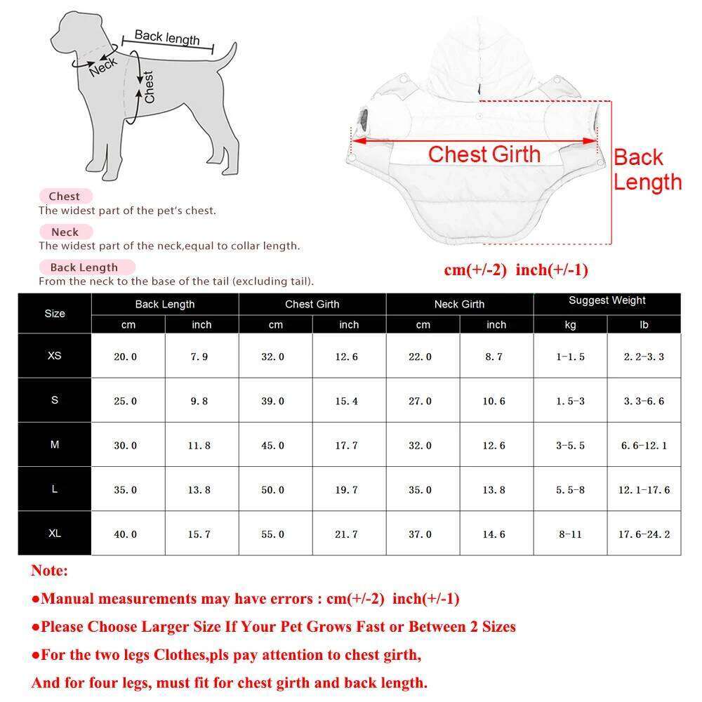 Autumn Clothes Winter Pet Dog Coat With Hooded For Small Medium Dogs Cats Windproof Puppy Solid Overalls Yorkshire Bulldog