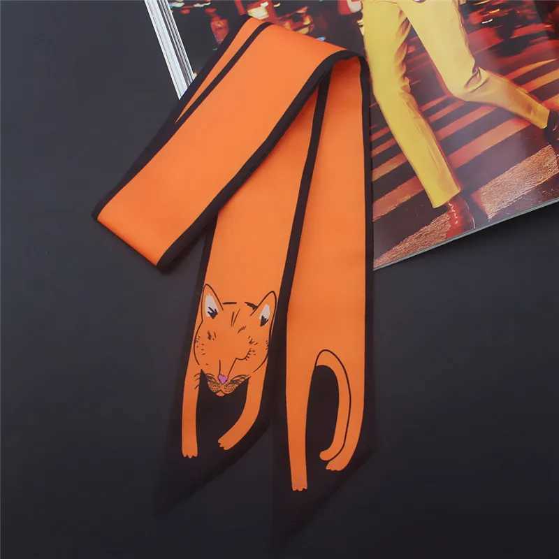 17 Print 2024 New Bag Skinny Silk Scarf For Wen Luxury Brand Foard Wen Tie Fashion Scarves For Ladies X260328