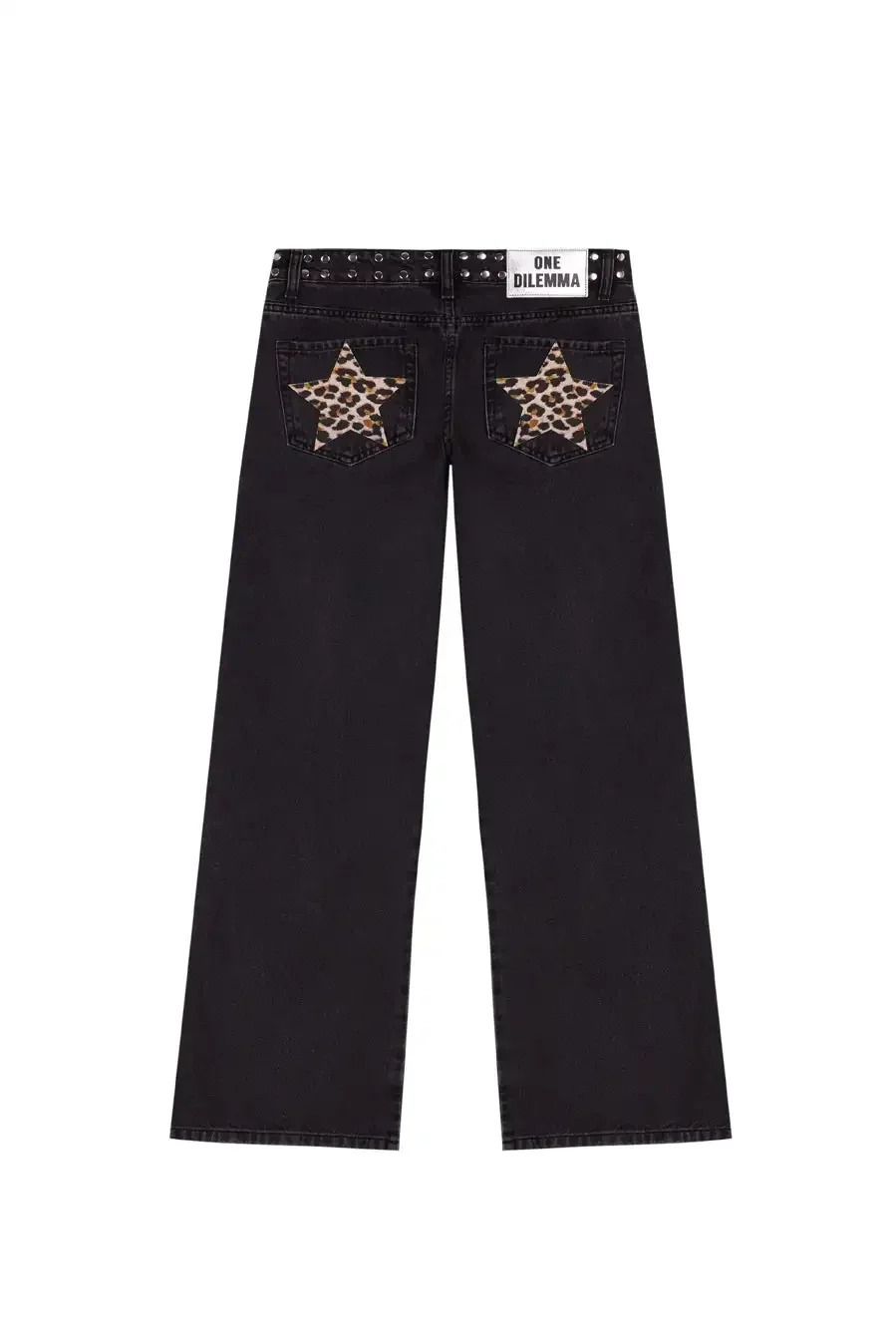 Y2k Stars Print Jeans Hip Hop Streetwear Baggy Denim Pants Low Waist Jeans Harajuku American Style Women Clothing 260325