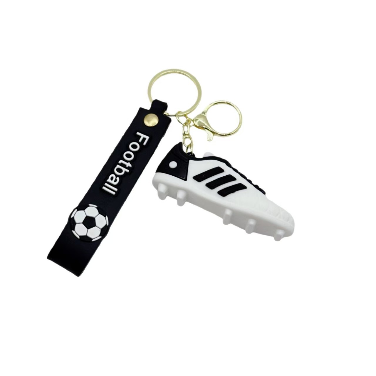 free shipping New World Cup Soccer Boot Keychain, Sports Shoe Pendant for Backpack & Car Keys, Boys Fans Small Gift Accessory