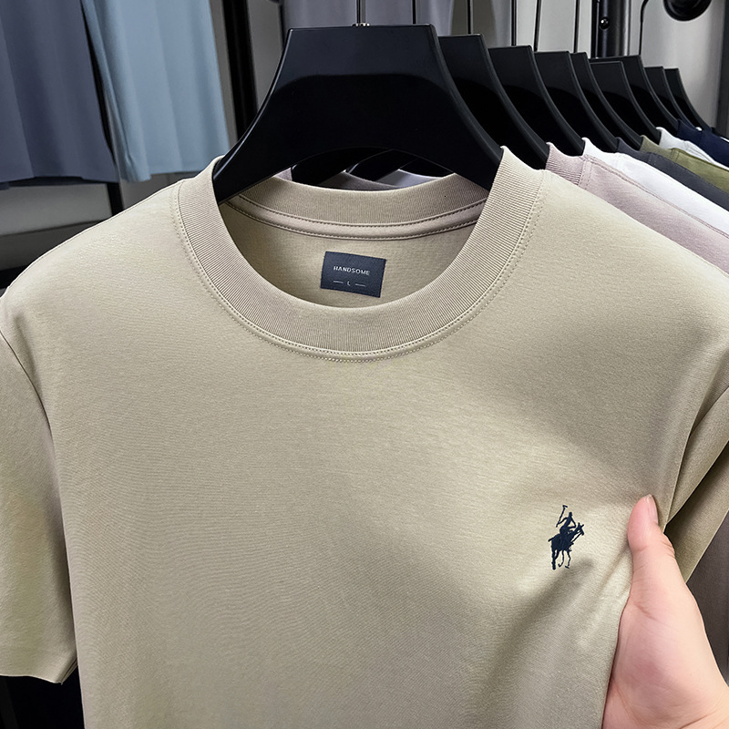 Designer T-shirt Summer Short-sleeved Clothing Men's Short-sleeved High-quality Casual Embroidered Shirt Luxurious Fashionable Outdoor Sports