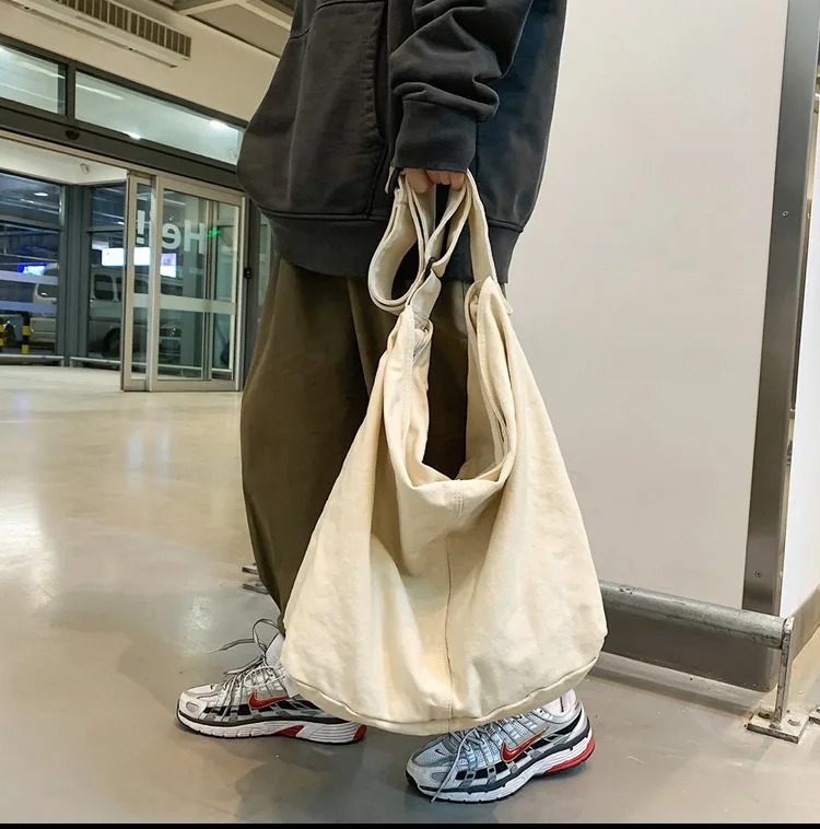 Womens Shoulder Bag Large Canvas Crossbody Bags for Women 2023 Cotton Cloth Fashion Korean Female Students School Handbags 260317