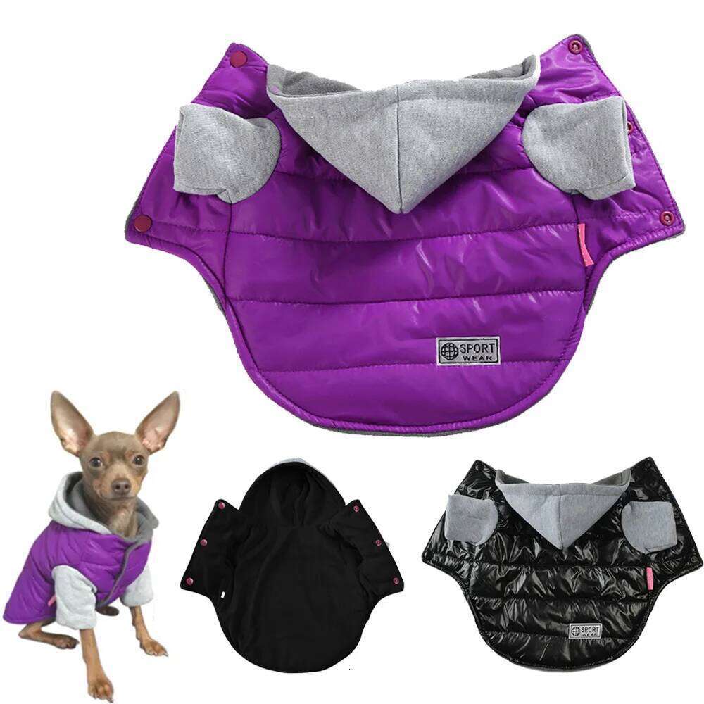 Autumn Winter Pet Clothes for Small Medium Dogs Cats Waterproof Puppy Coat Jacket Windproof Clothing Chihuahua Bulldog Outfits
