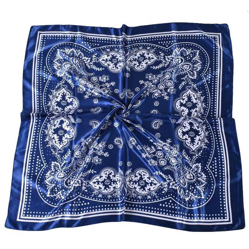 2025 Luxury Fashion Print Silk Square Scarf Wen Soft Satin Hairband Neckerchief Tie Fem band Foard Bag Ribbon 9090cm X260328