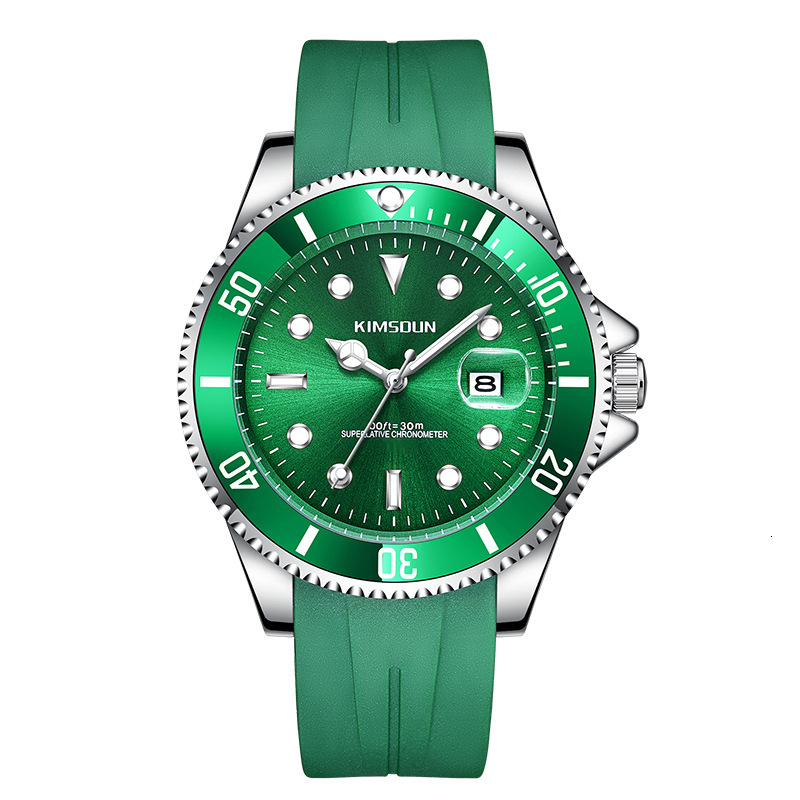 Watches Men Designer Sports Luxury Fashion Moissanite Modern Horloge Luxury Stainless Steel Watch Band Cycling Diving Reloj Hombre Homme Montre De Lux