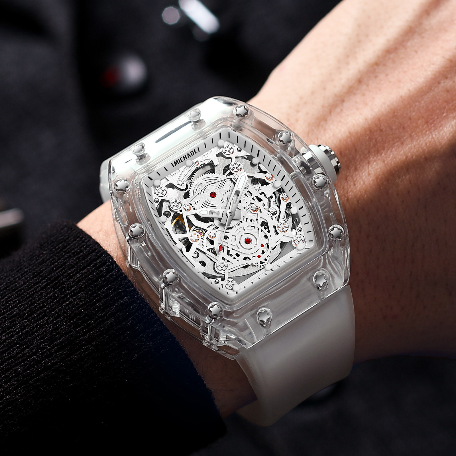 Watches Men Designer Chic Elegant Sports Moissanite Fashion Swimming Reloj Hombre Homme Montre De Luxe