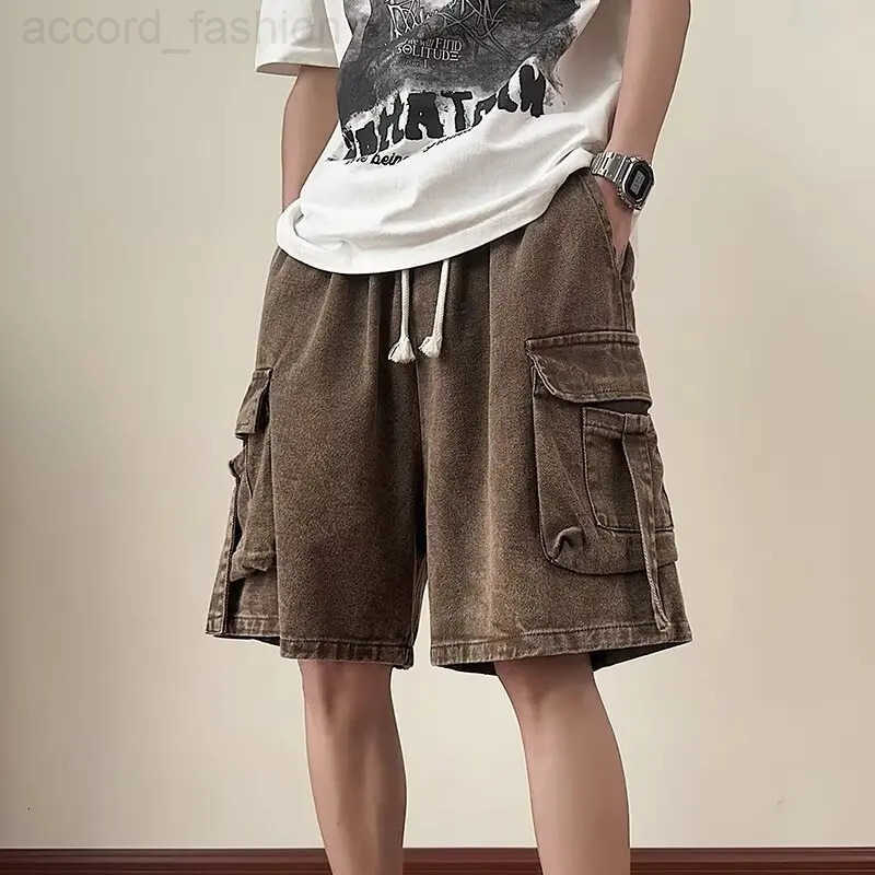 2026 Y2K Oversized Short Hip Hop Harajuku Streetwear Korean Style Shorts Baggy Wide Leg Short Pants New Male Brand Clothes H260330