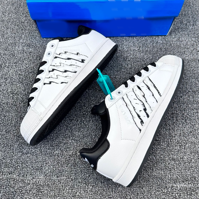 designer Three Stripes Men's and Women's Classic Shell Toe Sport Sneakers JH5469