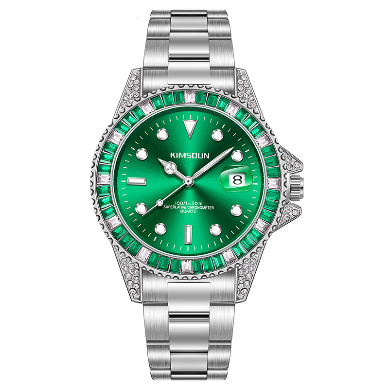Watches Men Designer Retro Moissanite Wristwatch Diamond Formal Occasions Swimming Reloj Hombre Homme Montre De Luxe