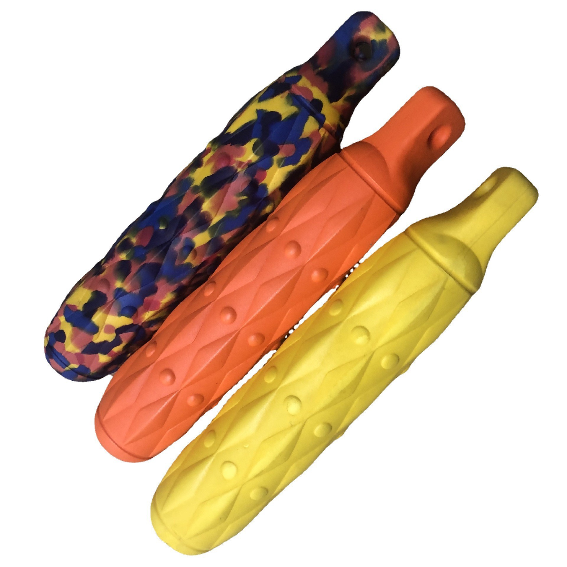 Giant-Sized Pet-Friendly Camo Plushy Stick Chewing Challenge Accessory