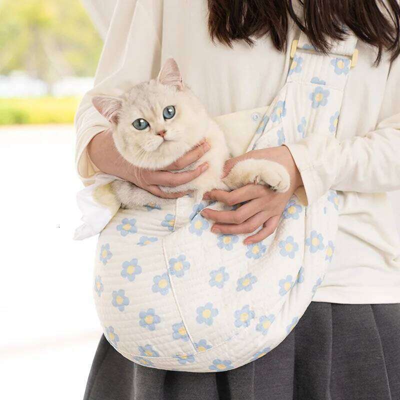 Pet Carrier Bag Outdoor Travel Puppy Shoulder Bags Single Comfort Sling Handbag Tote Pouch Kitten Dog Cats Accessories Bamubi