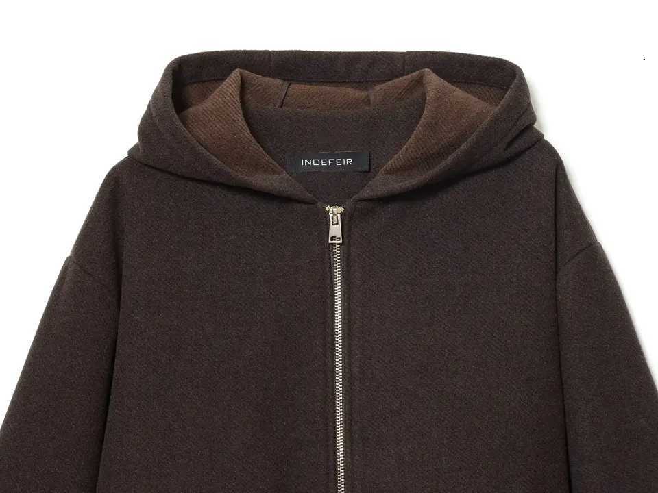 Women Spring Autumn New Hooded Jacket female Coffee solid Long Sleeve Zipper Open Short Coat lady Sports Leisure Coat streetwearT260328