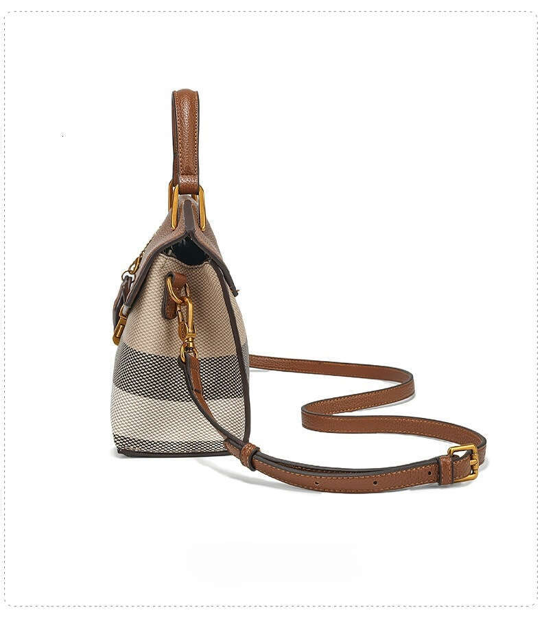 Shoulder Bag Hot Selling Women's Bag Luxury Bag New Product High End Texture Handbag Fashion Mailman Bag Designer Bag Outdoor Commute Luxury Cros