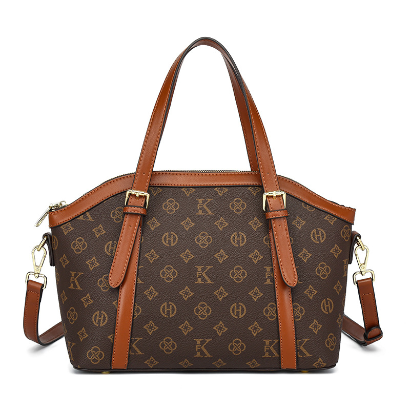 Large Capacity Commuter Handbag 2026 New Printed Design Women's Elegant Tote Bag Fashion Trend Crossbody Bag Free Shipping