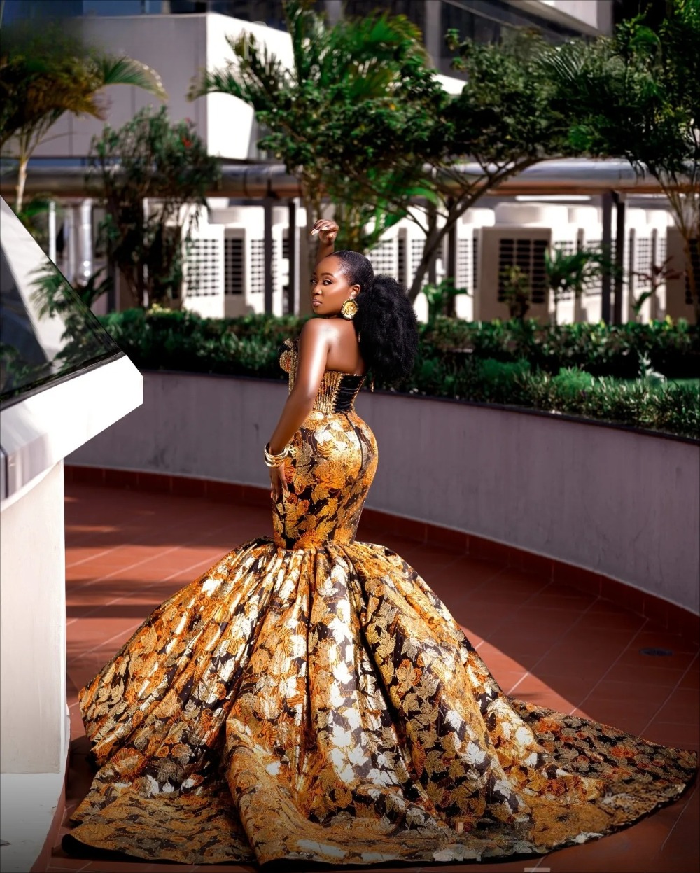 2026 Aso Ebi Nigerian Printed Mermaid Prom Dresses Halter Beaded Evening Formal Party Second Birthday Engagement Reception Gowns Dress For Special Occ