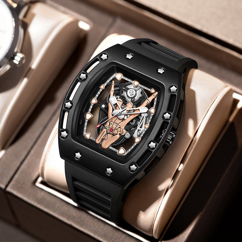 Watches Men Designer Modern Waterproof Quartz Stainless Steel Watch Band Casual Shock Horloge Cycling Reloj Hombre Homme Montre De Luxe