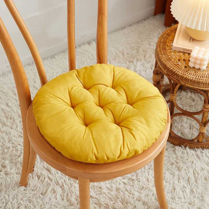 Office Chair Cushion Color Round Cushion Winter Warmth Cushion Household Dining Sofa Seat Pad Student Stool Butt Cushion H260330 - view 4