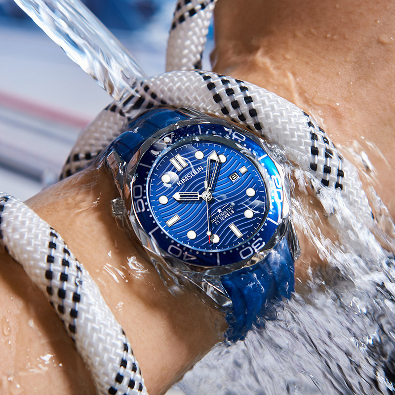 Watches Men Designer Fashion Reloj De Lujo Vintage Diamond Swimming Diving Reloj Hombre Homme Montre De Luxe