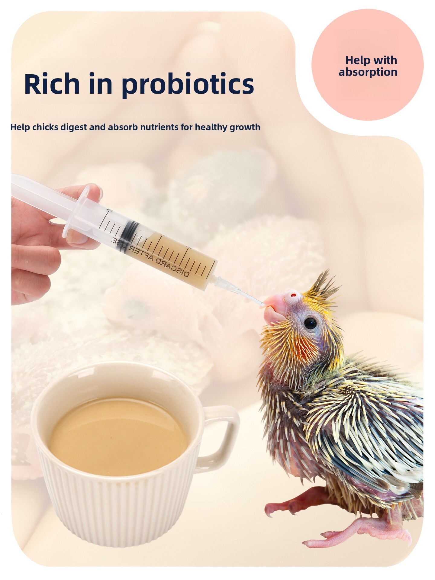 Parrot Doctor Cockatiel Lovebird Nutritional Milk Powder Budgerigar Hand-raised Baby Weight Gain Bird Food