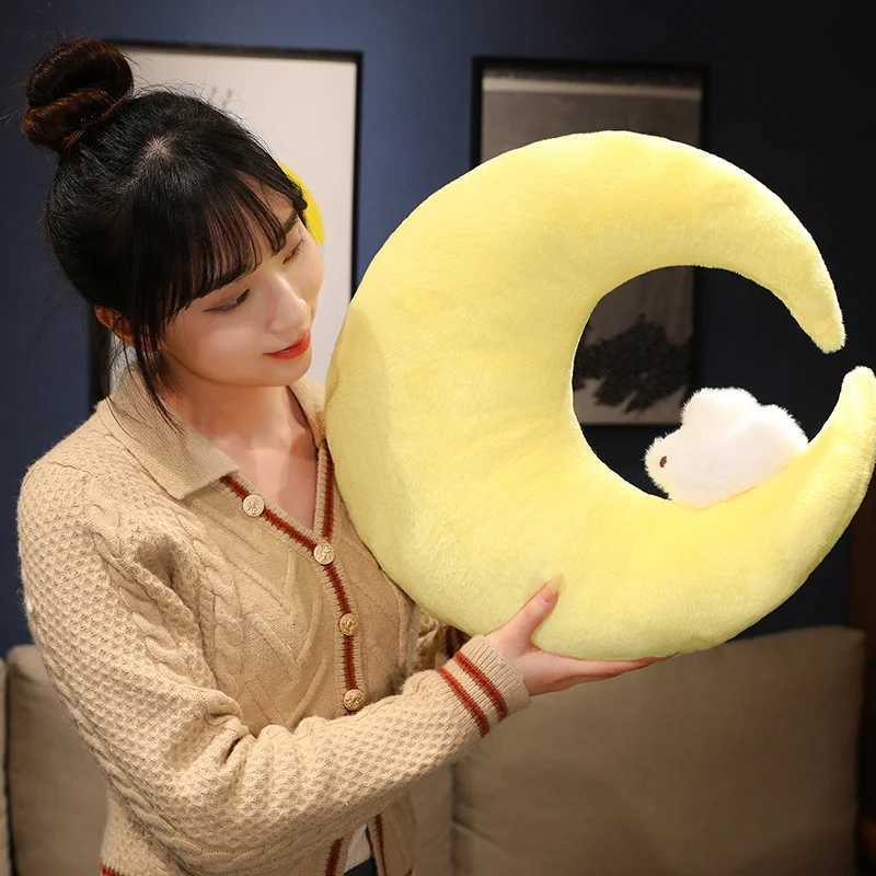 Adult Pillow Cushion Seat Pad Back Cushion Moon Home Bedroom Warm Rest H260330 - view 4