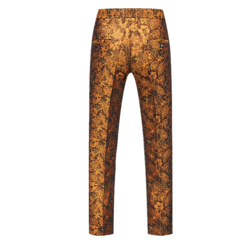 Men Jacquard Suit Pants Fashion Wedding Party Groom Dress Trouse Large Size 6XL 260327