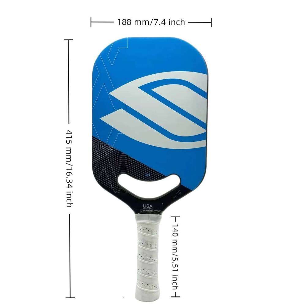 Selkirk Co branded Tournament Grade Pickleball Full Set: Carbon Fiber Paddle with Hot - Press Technology 26H0330
