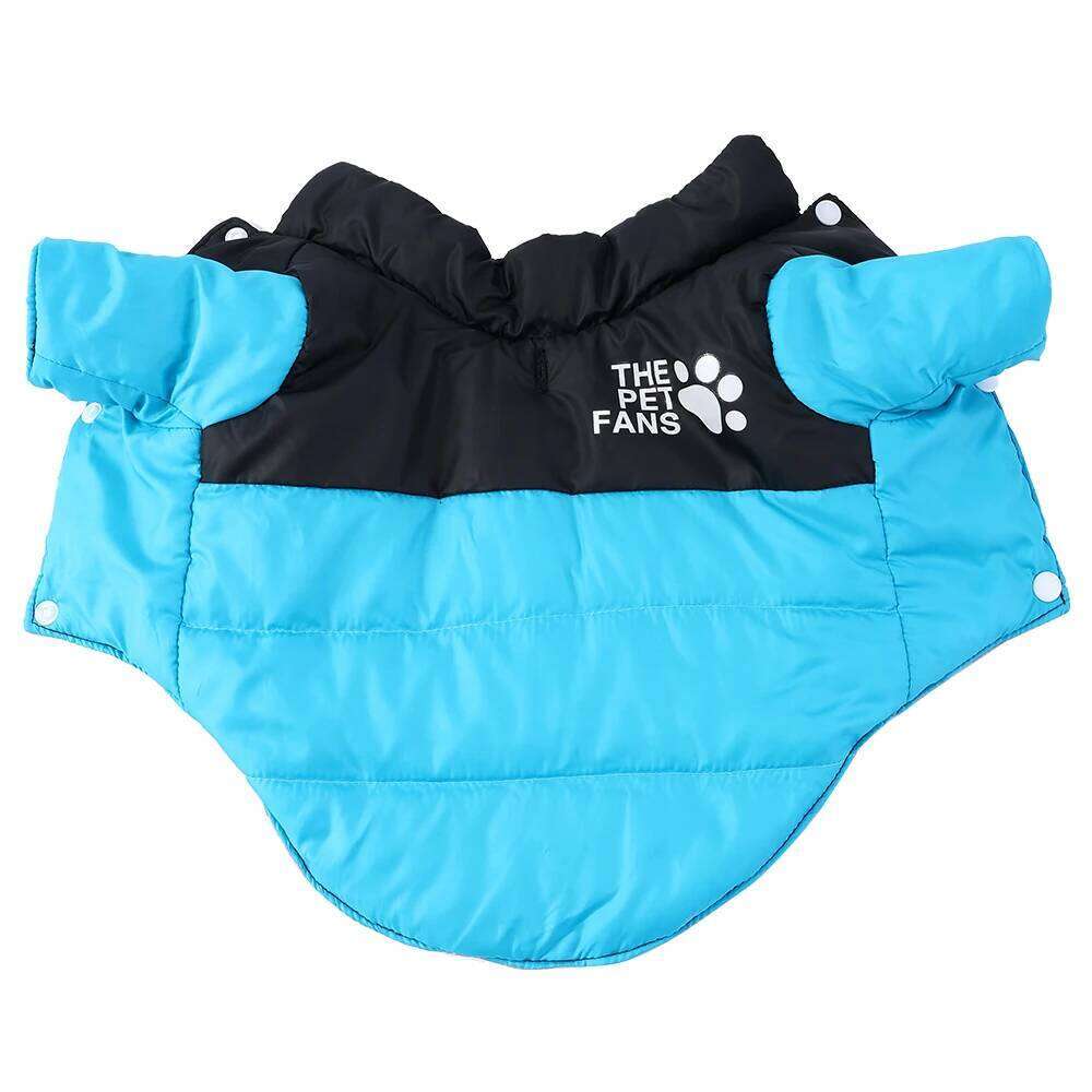 Camping Dog Jacket Coat For Small Medium Dogs Cats Winter Warm Puppy Clothing with Leash Hole Windproof Chihuahua Pug Apparel