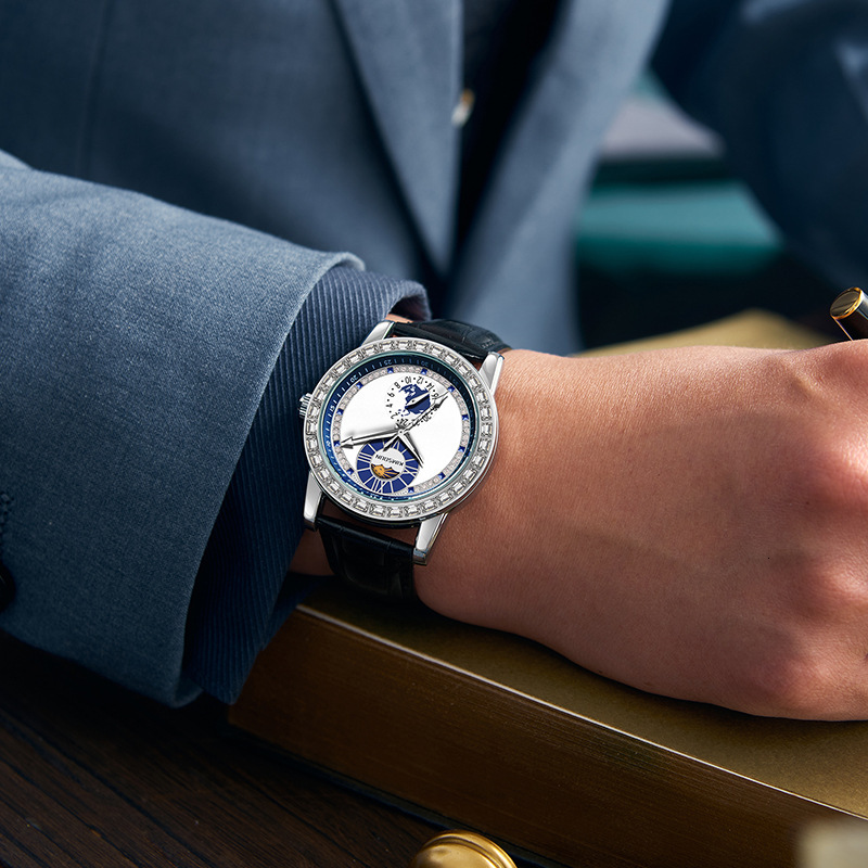 Watches Men Designer Modern Chic Wristwatch Cycling Diving Reloj Hombre Homme Montre De Luxe