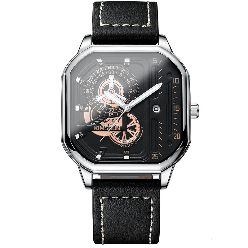 Watches Men Designer Chic Diamond Quartz Fashion Wristwatch Waterproof Cycling Running Reloj Hombre Homme Montre De Luxe
