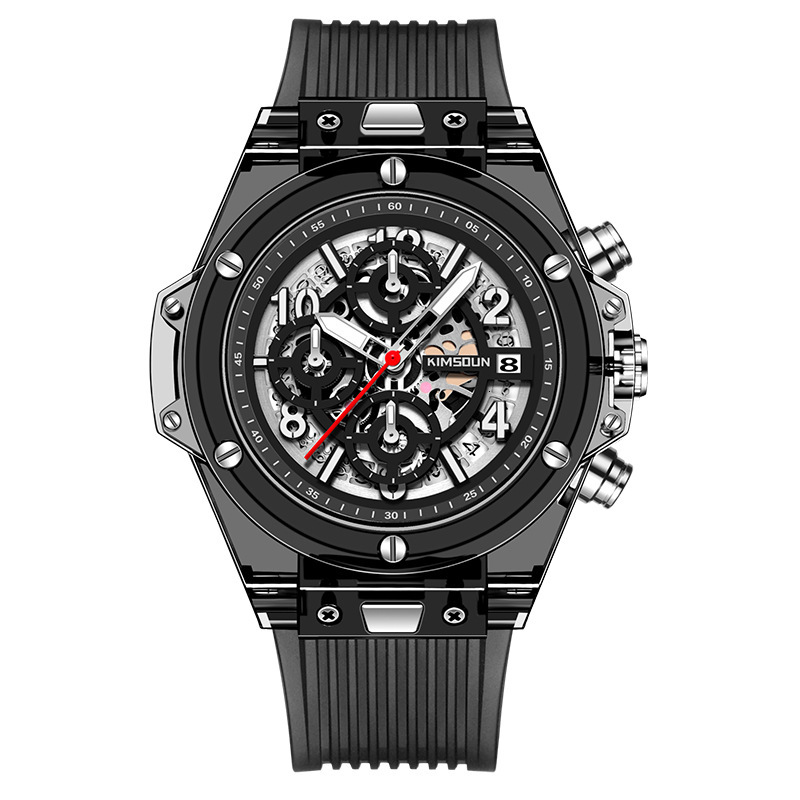 Watches Men Designer Fashionable Diamond Moissanite Sporty Quartz Diving Reloj Hombre Homme Montre De Luxe