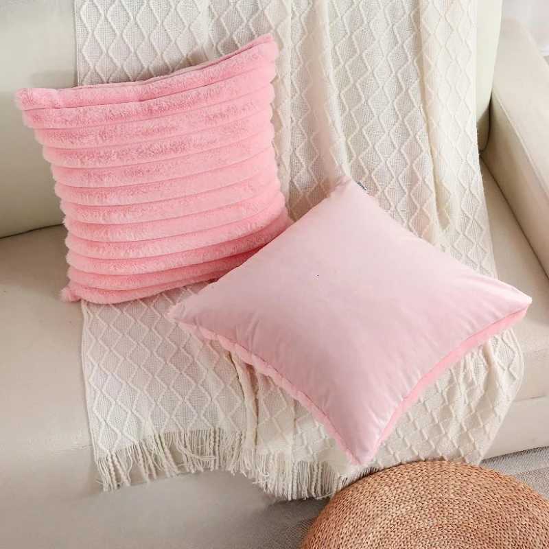 45x45cm Decorative Throw Pillow Cover Sofa Bedroom Striped Soft Pillow Cover Cushion Covers Home Decor H260330 - view 5