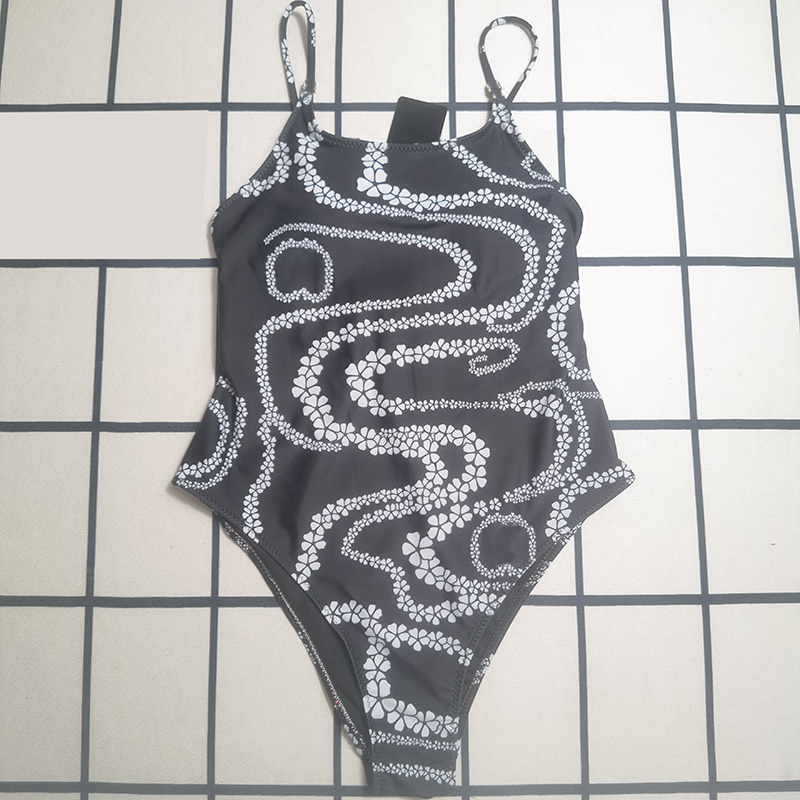 Women Designer Swimsuits Sexy Halter Bikini Set Letter Push Up Bathing Suits Summer Vacation Racing Bodysuit