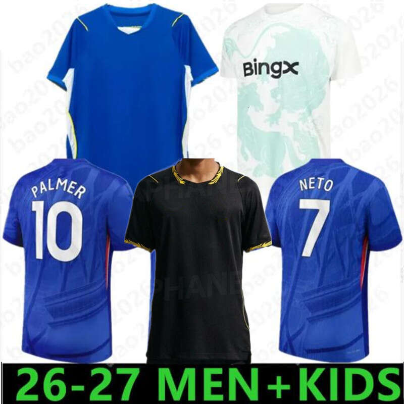 26 27 ENZO GARNACHO NETO PALMER Soccer JerseyS home away MUDRYK sancho Madueke 2026 football shirt CUCURELLA adult kids CAICEDO