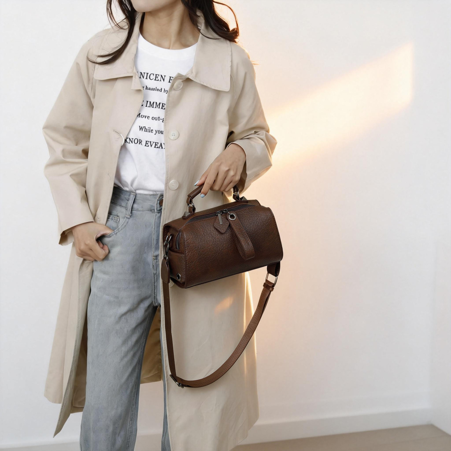 High-end Pillow for Women 2026 New Vintage Women's Handbag Fashionable Casual Commuting Shoulder Bag