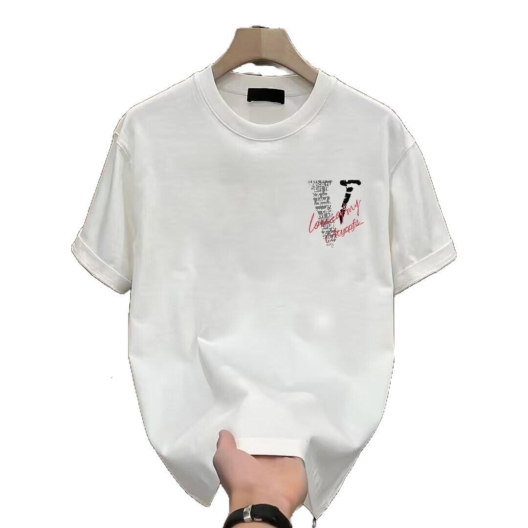 Designer T-shirt - Premium Men's Thick T-shirt Fashion Brand Various Styles Loosely Fit And Comfortable Casual Style Short-sleeved Top Luxurious