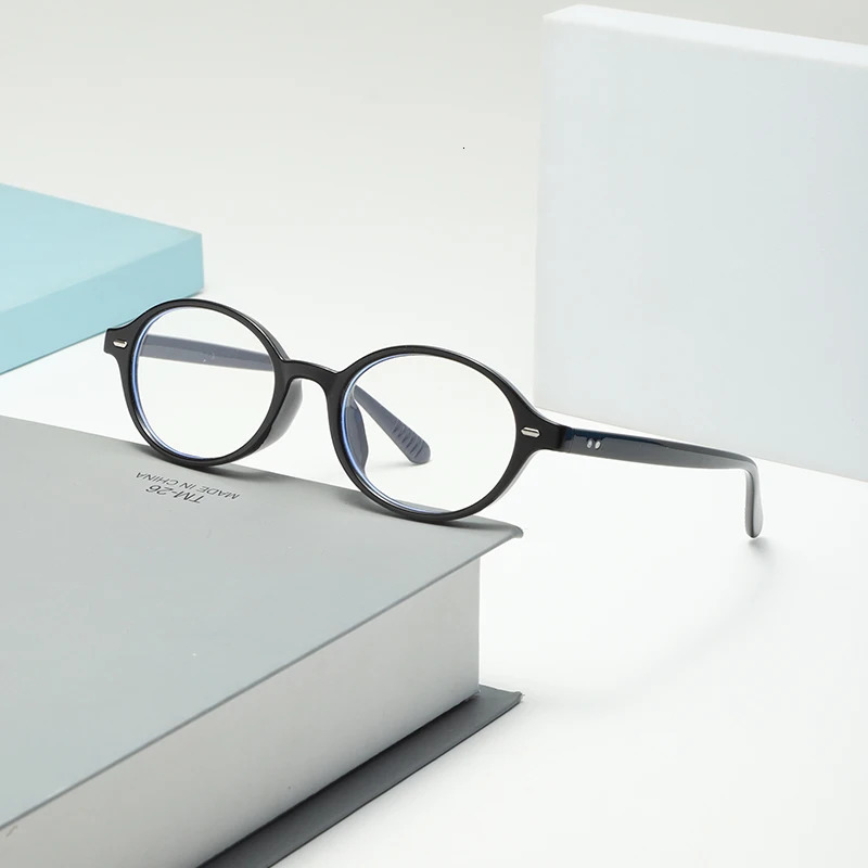 Computer Glasses Frame Women Men Retro Oval Eyewear Driving Business Female Male Fashionable Highend Personalized 260317
