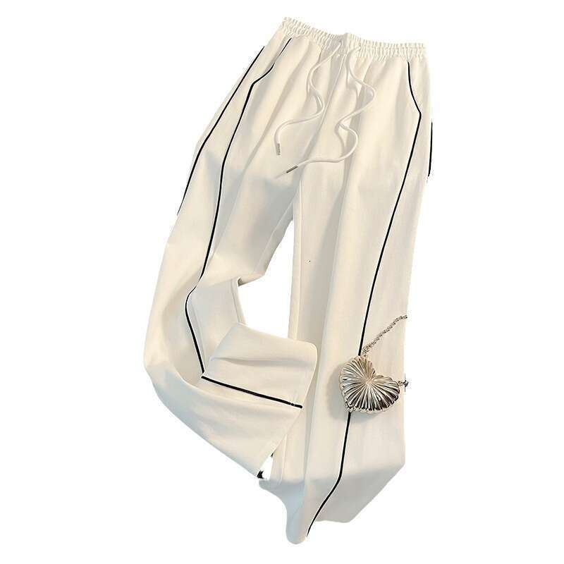 Fashionable Street Style Sports Casual For Women, Spring And Autumn, Age-Reducing Slimming Cardigan, Long Sleeve Sweatshirt, Wide-Leg Pants Two-Piece 