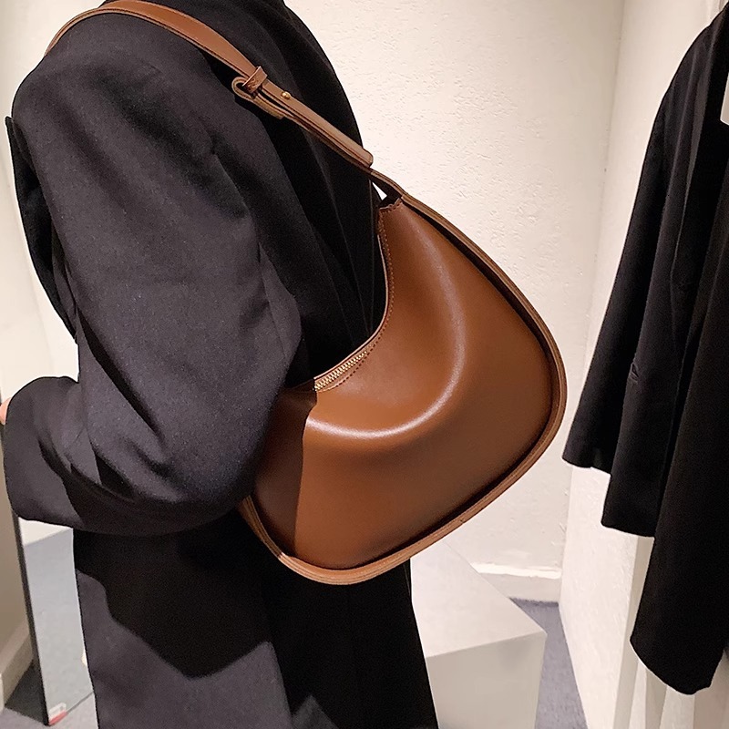 Vintage Saddle for Women 2024 New Trendy Fashion Korean Version Underarm Niche Versatile Ins Style Crossbody Bag
