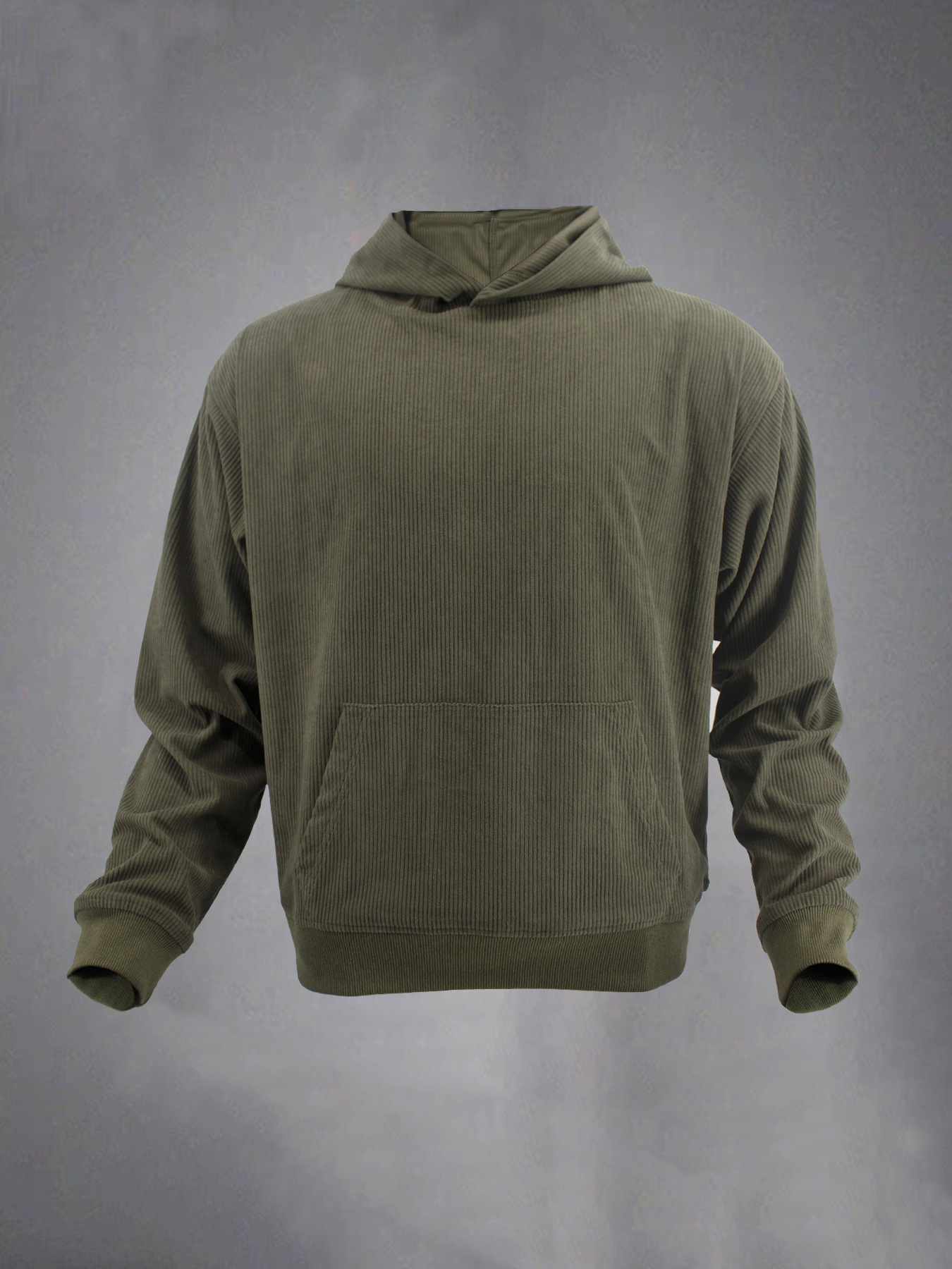 Stylish Casualwear Cardigan Versatile Long Sleeve Mens Corduroy Top