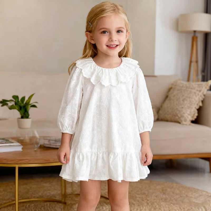 Autumn Baby Girl Dress European American Style Clothes Kids Princess Dresses Spring Long Sleeved Cotton 2-6Yrs Girl Party DressT260330