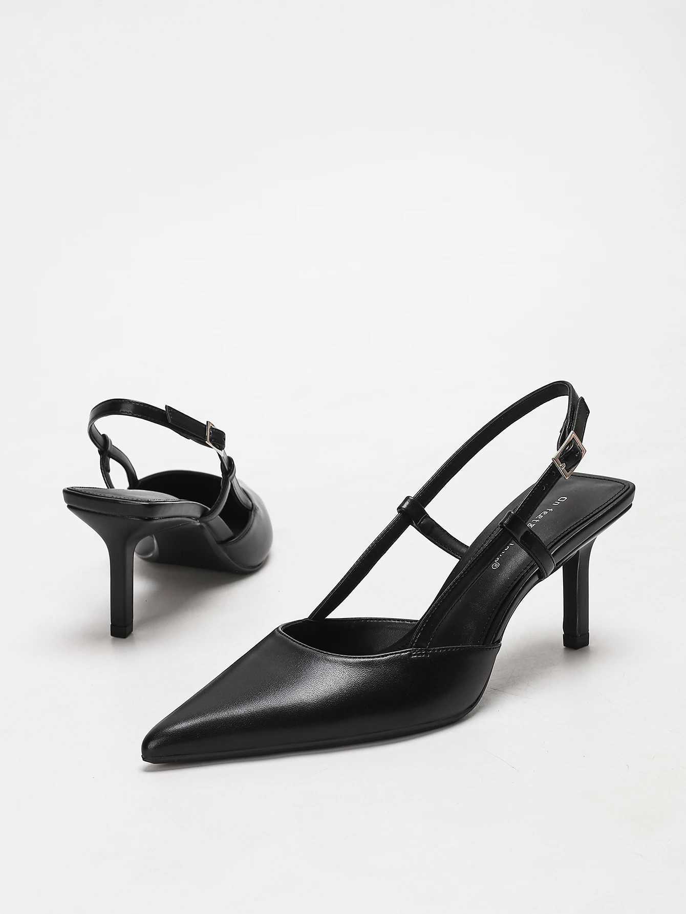 Fashionable and elegant womens shallow pointed-toe high heels comfortable simple and versatile slim high heels Z260330