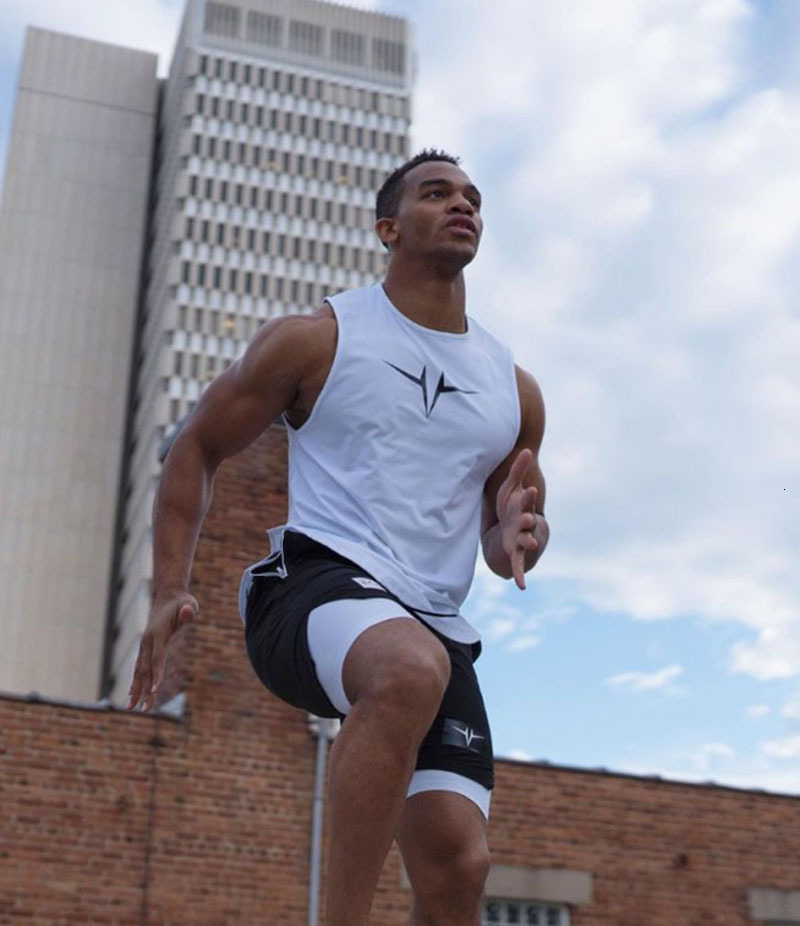 Sports vest and shorts set, basketball training wear, breathable and quick-drying
