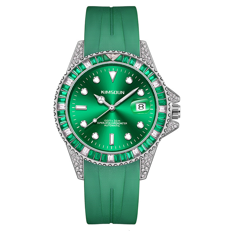 Watches Men Designer Moissanite Diamond Wristwatch Fashion Sports Fashionable Horloge Luxury Diving Sports Reloj Hombre Homme Montre De Luxe